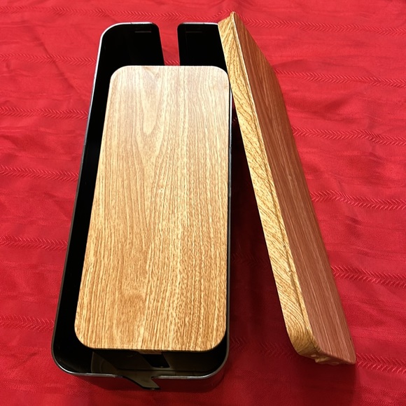 Kenberrys Cable Management Box Set - Large & Medium Woodgrain & Black Style - Picture 9 of 16